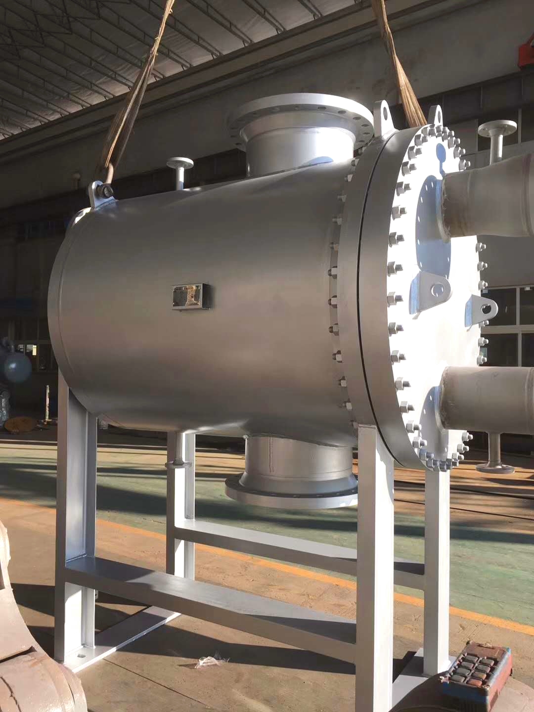 圆型全焊接板换