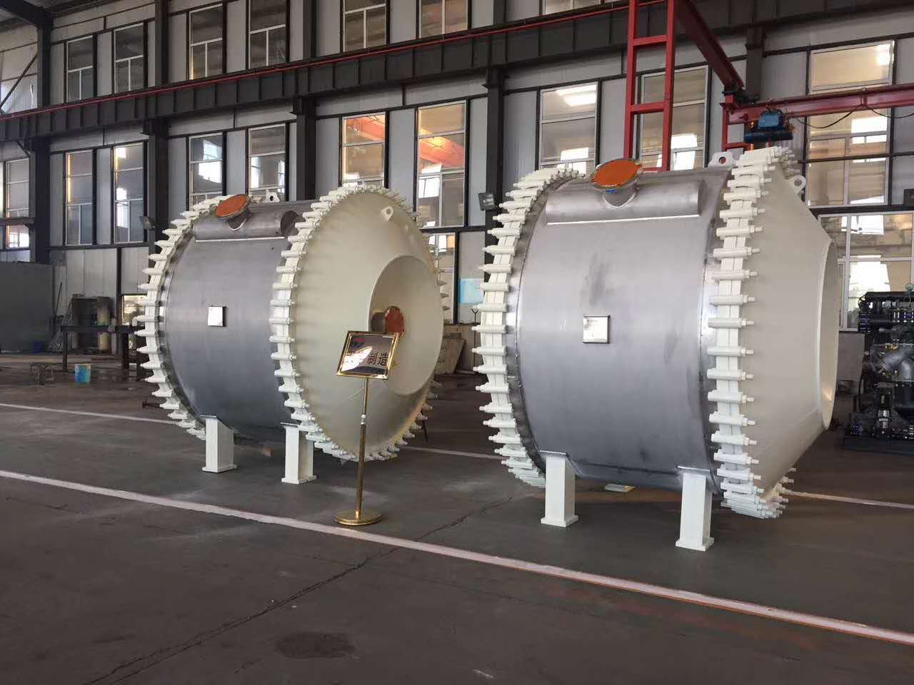 环保行业用双可拆型螺旋板